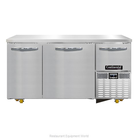 Continental Refrigerator CFA60-U Freezer, Undercounter, Reach-In