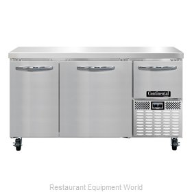 Continental Refrigerator CFA60 Freezer Counter, Work Top