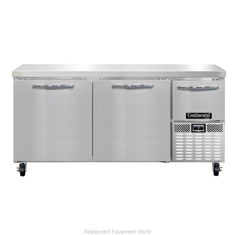 Continental Refrigerator CFA68 Freezer Counter, Work Top