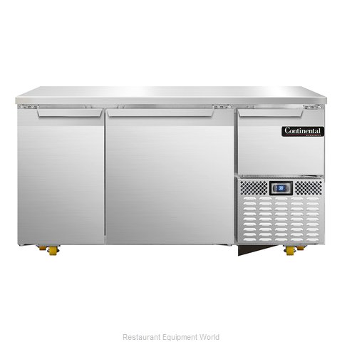 Continental Refrigerator CRA60-U Refrigerator, Undercounter, Reach-In