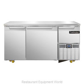 Continental Refrigerator CRA60-U Refrigerator, Undercounter, Reach-In