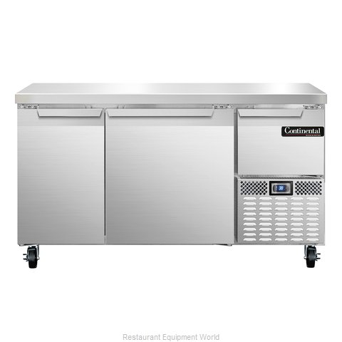 Continental Refrigerator CRA60 Refrigerated Counter, Work Top