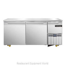 Continental Refrigerator CRA68-U Refrigerator, Undercounter, Reach-In