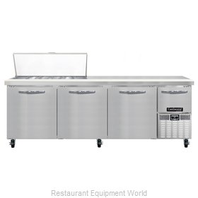 Continental Refrigerator CRA93-18M Refrigerated Counter, Mega Top Sandwich / Sal