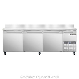 Continental Refrigerator CRA93-BS Refrigerated Counter, Work Top