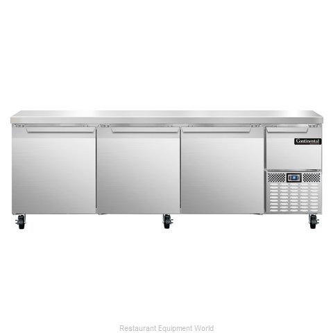 Continental Refrigerator CRA93 Refrigerated Counter, Work Top