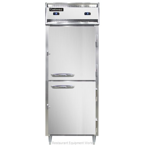Continental Refrigerator D1RFESNHD Refrigerator Freezer, Reach-In