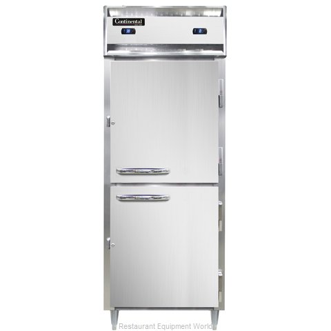 Continental Refrigerator D1RFESNSSHD Refrigerator Freezer, Reach-In