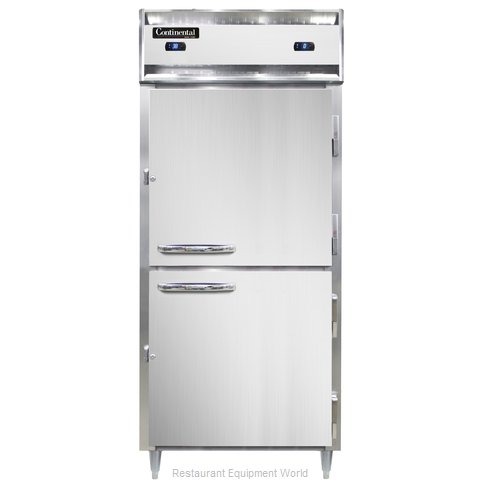 Continental Refrigerator D1RFXNHD Refrigerator Freezer, Reach-In