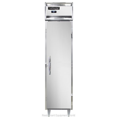 Continental Refrigerator D1RSENSS Refrigerator, Reach-In (Magnified)