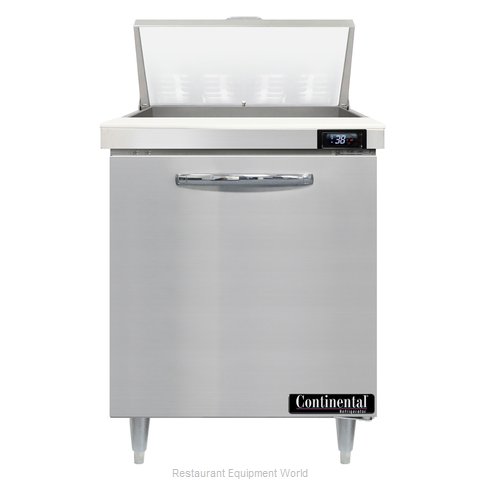Continental Refrigerator D27N8 Refrigerated Counter, Sandwich / Salad Unit (Magnified)