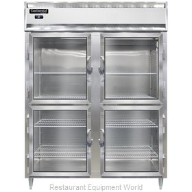 Continental Refrigerator D2RENSAGDHD Refrigerator, Reach-In