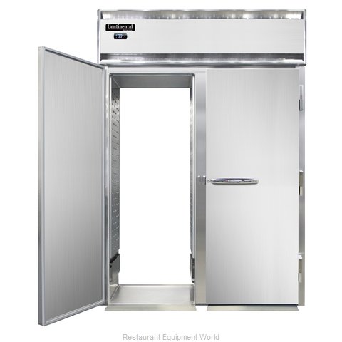 Continental Refrigerator D2RINSSRT-E Refrigerator, Roll-Thru