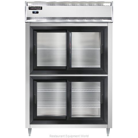 Continental Refrigerator D2RNSSSGDHD Refrigerator, Reach-In