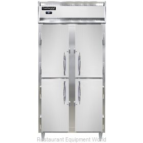 Continental Refrigerator D2RSENSSHD Refrigerator, Reach-In