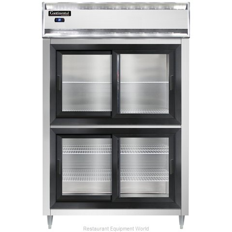 Continental Refrigerator D2RSNSASGDHD Refrigerator, Reach-In