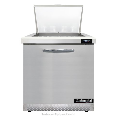 Continental Refrigerator D32N12M-FB Refrigerated Counter, Mega Top Sandwich / Sa