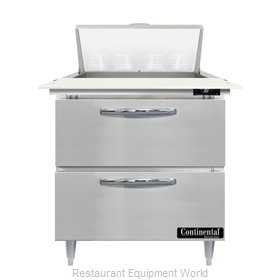 Continental Refrigerator D32N8C-D Refrigerated Counter, Sandwich / Salad Unit