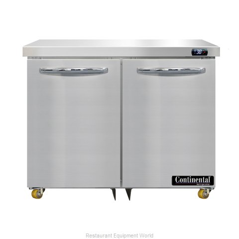 Continental Refrigerator D36N-U Refrigerator, Undercounter, Reach-In