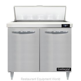 Continental Refrigerator D36N10 Refrigerated Counter, Sandwich / Salad Unit