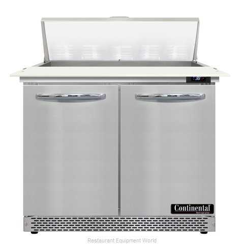 Continental Refrigerator D36N10C-FB Refrigerated Counter, Sandwich / Salad Unit