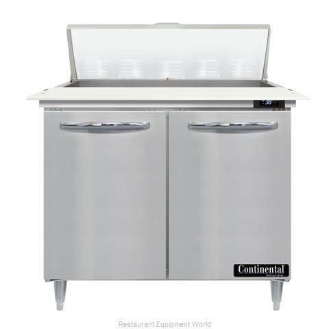 Continental Refrigerator D36N10C Refrigerated Counter, Sandwich / Salad Unit