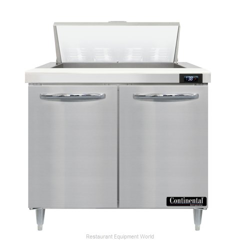 Continental Refrigerator D36N8 Refrigerated Counter, Sandwich / Salad Unit (Magnified)