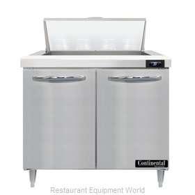 Continental Refrigerator D36N8 Refrigerated Counter, Sandwich / Salad Unit