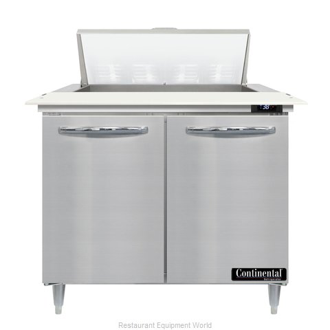 Continental Refrigerator D36N8C Refrigerated Counter, Sandwich / Salad Unit (Magnified)