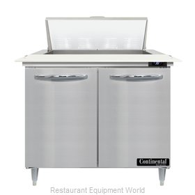 Continental Refrigerator D36N8C Refrigerated Counter, Sandwich / Salad Unit