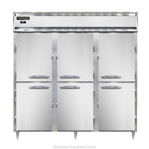 Continental Refrigerator D3RNSSHD Refrigerator, Reach-In (Magnified)