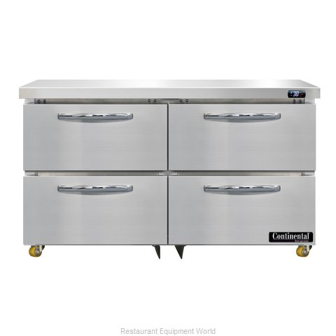 Continental Refrigerator D48N-U-D Refrigerator, Undercounter, Reach-In