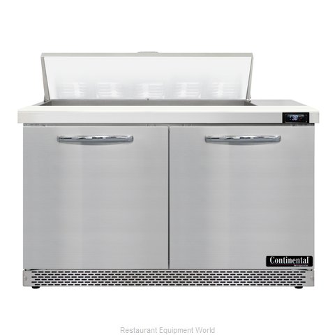 Continental Refrigerator D48N10-FB Refrigerated Counter, Sandwich / Salad Unit (Magnified)