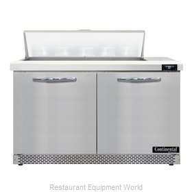 Continental Refrigerator D48N10-FB Refrigerated Counter, Sandwich / Salad Unit