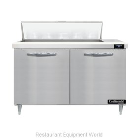 Continental Refrigerator D48N10 Refrigerated Counter, Sandwich / Salad Unit