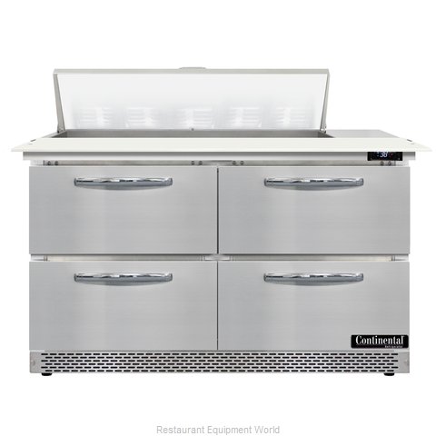 Continental Refrigerator D48N10C-FB-D Refrigerated Counter, Sandwich / Salad Uni