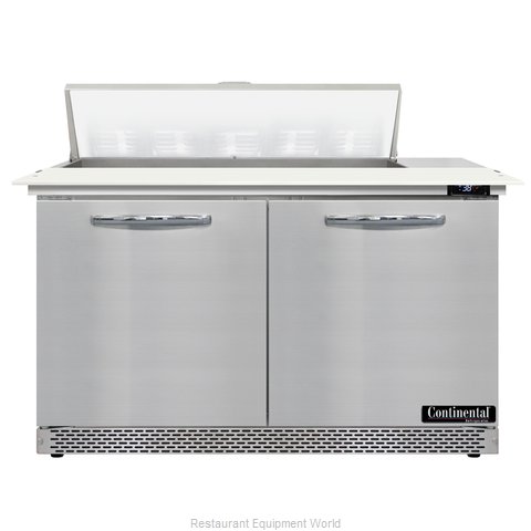 Continental Refrigerator D48N10C-FB Refrigerated Counter, Sandwich / Salad Unit