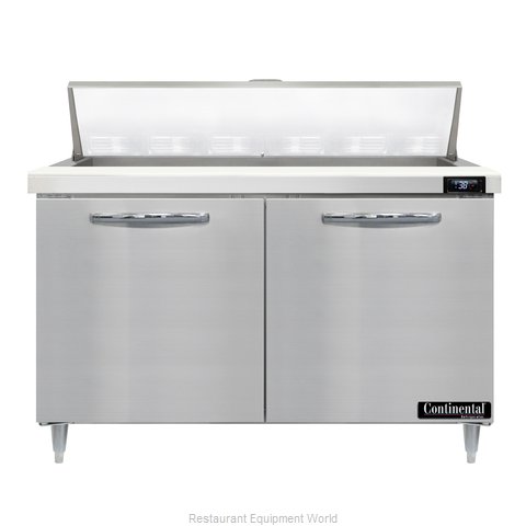Continental Refrigerator D48N12 Refrigerated Counter, Sandwich / Salad Unit