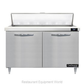 Continental Refrigerator D48N12 Refrigerated Counter, Sandwich / Salad Unit