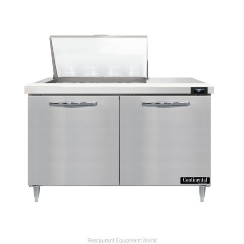 Continental Refrigerator D48N12M Refrigerated Counter, Mega Top Sandwich / Salad