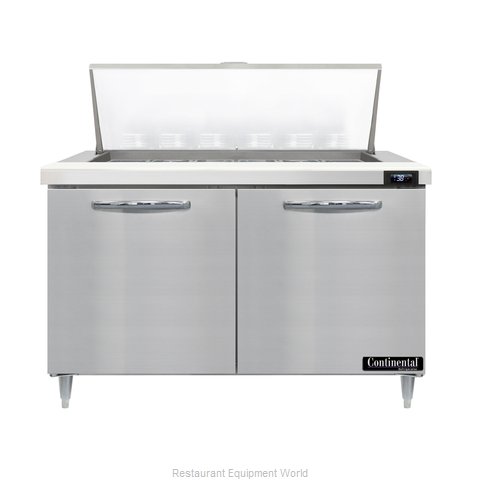 Continental Refrigerator D48N18M Refrigerated Counter, Mega Top Sandwich / Salad