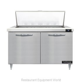 Continental Refrigerator D48N18M Refrigerated Counter, Mega Top Sandwich / Salad