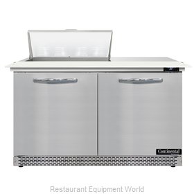 Continental Refrigerator D48N8C-FB Refrigerated Counter, Sandwich / Salad Unit