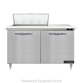 Continental Refrigerator D48N8C Refrigerated Counter, Sandwich / Salad Unit