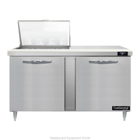 Continental Refrigerator D60N12M Refrigerated Counter, Mega Top Sandwich / Salad (Magnified)