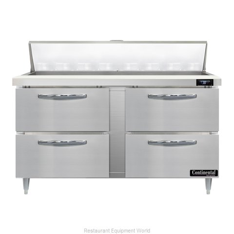 Continental Refrigerator D60N16-D Refrigerated Counter, Sandwich / Salad Unit