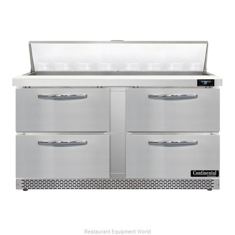 Continental Refrigerator D60N16-FB-D Refrigerated Counter, Sandwich / Salad Unit