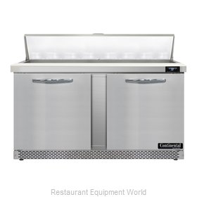 Continental Refrigerator D60N16-FB Refrigerated Counter, Sandwich / Salad Unit