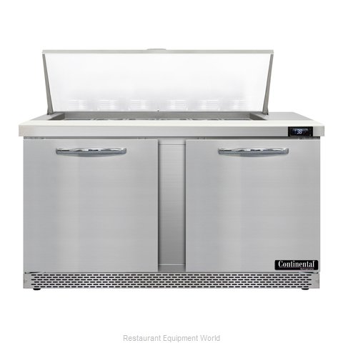 Continental Refrigerator D60N18M-FB Refrigerated Counter, Mega Top Sandwich / Sa