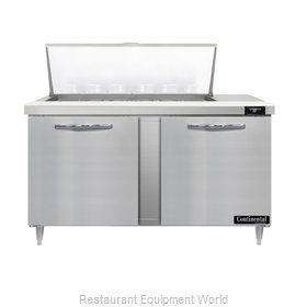 Continental Refrigerator D60N18M Refrigerated Counter, Mega Top Sandwich / Salad